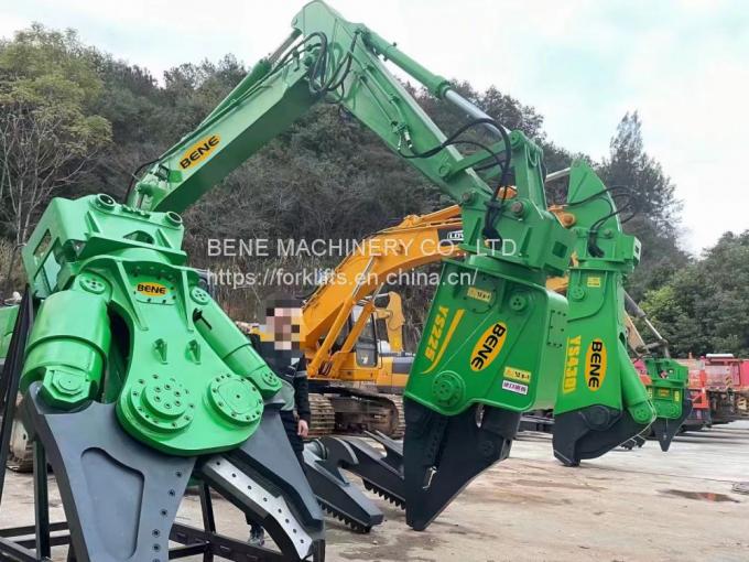 Excavator attachment hydraulic rotary metal shear Demolition shear for CAT SANY 6T to 50T excavators
