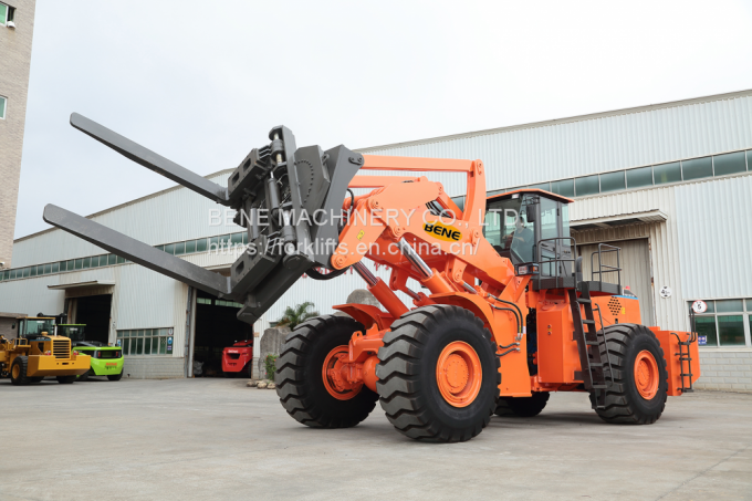 Chinese 40 ton forklift BENE 40 ton container tippler for 20ft container unloading material wagon tippler