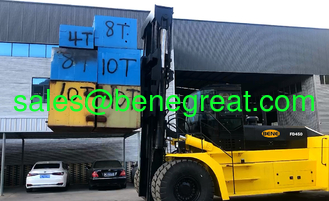 China Chinese biggest diesel forklift 45ton heavy duty forklift 45ton container forklift truck with side shifter supplier