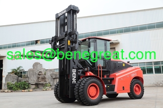 China CHinese 16 ton heavy diesel forklift with coin ram 16 ton container lift truck  with YUCHAI enginelow price supplier