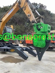 China Excavator Hydraulic Shear for VOLVO HITACHI excavators attachment car dismantler Dismantled supplier
