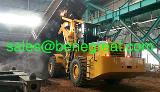 China 20' container discharger BENE 40ton to 42ton container unloading discharger Railroad Dumper supplier