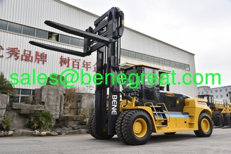 China BENE 25 ton 30 ton container forklift truck 30ton diesel forklift with low price supplier