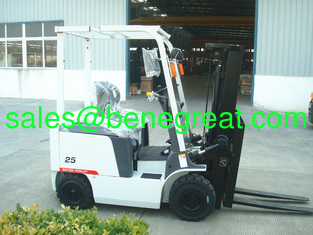 China 2.5ton battery DC forklift 2t lift truck 2.t eclectic forklift truck for sale supplier