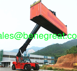 China 45 ton container reach stacker manufacturer 45 T container lift truck 45 ton reach stacker supplier