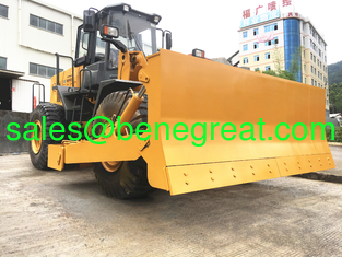 China Brand new LONKING 240HP wheel bulldozer VS CAT wheel bulldozer for sale supplier