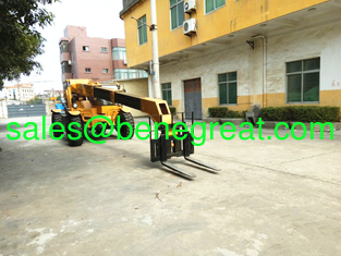 China BENE 2.5ton to 5ton telescopic forklift VS JCB telehandler with 8000mm max lifting heigh supplier