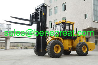 China Chinese 15ton 16ton all terrain forklift 16ton 4x4 articulated forklift rough terrain with triplex mast cheap price supplier