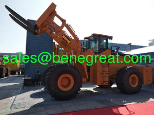 China Chinese 32ton wheel loader 36ton diesel forklift with Cummins engine for sale supplier