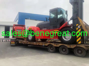 China 30ton to 35ton heavy diesel forklift with cabin 35ton container reach stacker35ton container forklift supplier