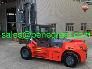 China 25 tons heavy diesel forklift factory 25tons to 28ton/30tons container reach stacker with Cummins engine supplier