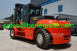 China BENE 25 tons to 28 ton heavy duty forklift FD250 with joystick control ZF gear box for sale supplier