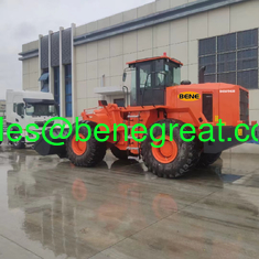 China BENE 6 ton wheel Loader with 4 m3 bucket Cummins 175kw engine supplier