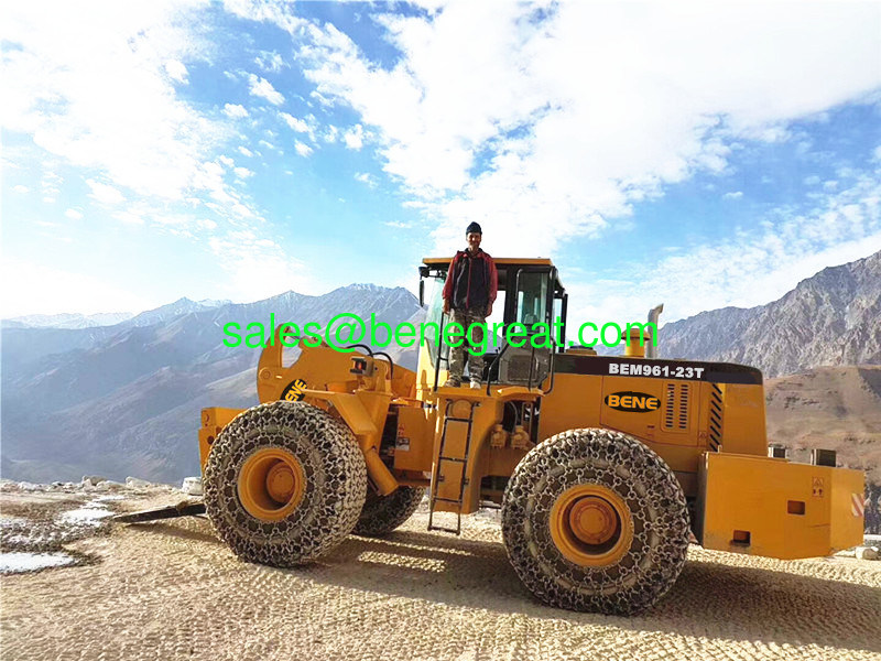 brand new 18 ton forklift loader VS CAT 958 wheel loader SDLG wheel