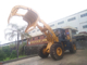 LONKING 5 ton wheel Loader with solid tyres steel scrap clamp attachment supplier