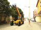 chinese 2.5ton telehandler 2.5ton telescopic forklift with 8000mm max lifting heigh supplier