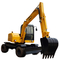Chinese 6ton mini wheel excavator with hydraulic pump 6 ton wheel excavator with grapple attachment supplier