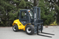 BENE 4 wheel drive 3.5ton rough terrain forklift truck with closed cabin supplier
