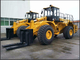 Chinese 32ton wheel loader 36ton diesel forklift with Cummins engine for sale supplier