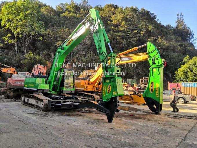 Excavator attachment hydraulic rotary metal shear Demolition shear for CAT SANY 6T to 50T excavators