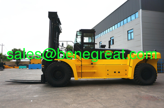 China BENE biggest diesel forklift 42ton to 45ton heavy duty forklift 45ton container stacker with cummins diesel engine supplier