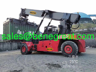 China BENE 45ton container reach stacker manufacturer RS45 container lift truck 45 ton container stacker price supplier