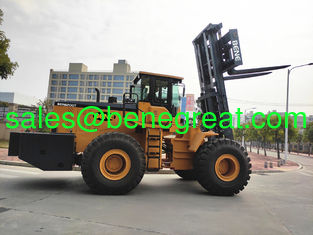 China BENE 20ton articulated forklift rough terrain 20T 4X4 rough terrain lift truck with Cummins diesel engine supplier