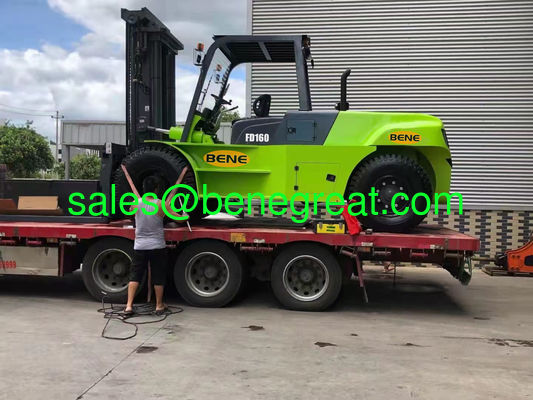China Chinese 12.0 ton to 16.0 ton heavy diesel forklift with Cumins engine 12 ton container forklift with cheap price supplier