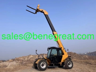 China 2.5ton 3.5 ton telehandler 3 ton telescopic forklift 4ton 4X4 WD all terrain forklift supplier