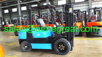 China 3.5ton diesel forklift with isuzu engine 3.5t forklift truck with hydraulic transmission supplier
