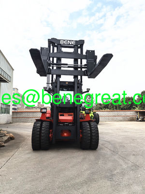 China BENE 20 tons container forklift with 1200mm load center 20 tons container forklift with cumins engine supplier