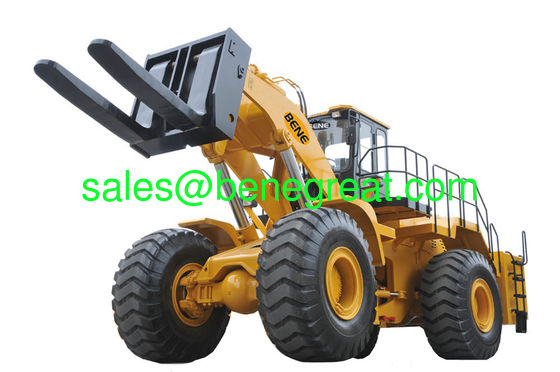 China BENE 45ton fork loader 45ton forklift loader with cumins engine for stone quarry supplier