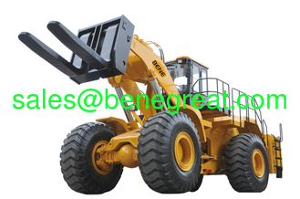 China Chinese 28ton stone block handler 28 ton fork loader 28ton wheel loader price supplier