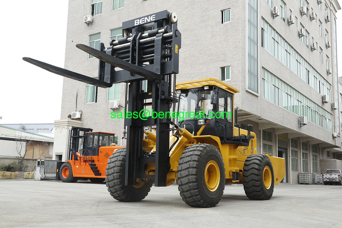 20 ton all terrain forklifts 4x4 rough terrain forklift trucks with cummins engine for sale