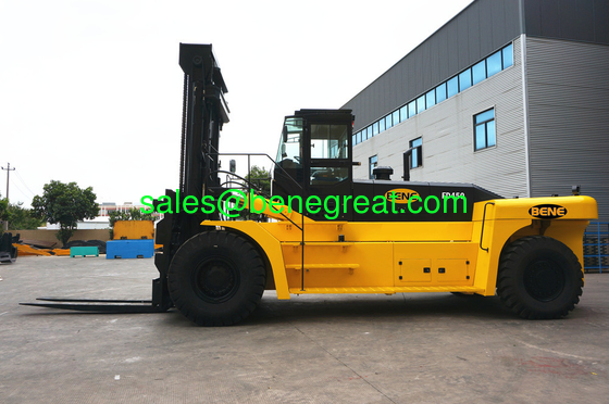 BENE biggest diesel forklift 42ton to 45ton heavy duty forklift 45ton container stacker with cummins diesel engine supplier