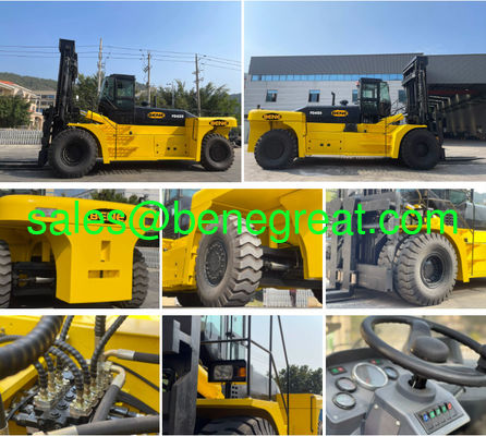 BENE biggest diesel forklift 42ton to 45ton heavy duty forklift 45ton container stacker with cumins diesel engine supplier
