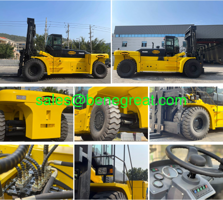 BENE biggest diesel forklift 42ton to 45ton heavy duty forklift 45ton container stacker with cummins diesel engine supplier