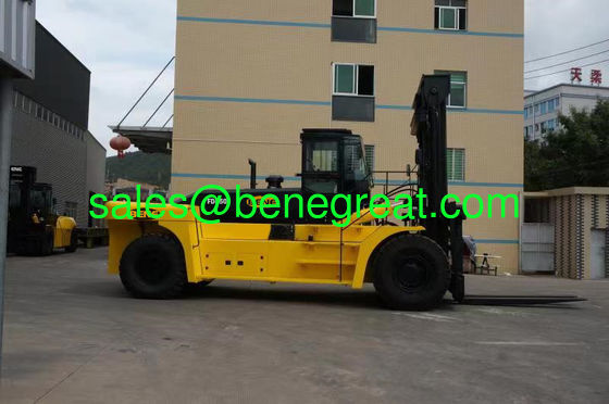 BENE biggest diesel forklift 42ton to 45ton heavy duty forklift 45ton container stacker with cumins diesel engine supplier