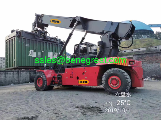 BENE 45ton container reach stacker manufacturer RS45 container lift truck 45 ton container stacker price supplier