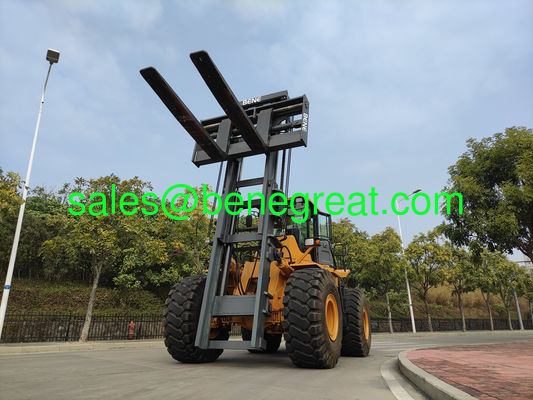 BENE 20ton articulated forklift rough terrain 20T 4X4 rough terrain lift truck with Cumins diesel engine supplier