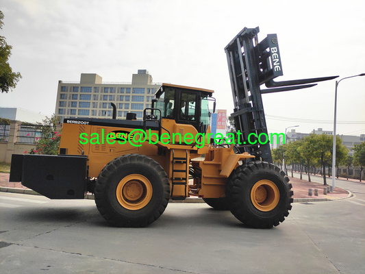 BENE 20ton articulated forklift rough terrain 20T 4X4 rough terrain lift truck with Cummins diesel engine supplier