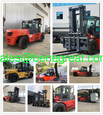 Chinese 12.0 ton to 16.0 ton heavy diesel forklift with Cumins engine 12 ton container forklift with cheap price supplier