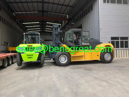 Chinese 12.0 ton to 16.0 ton heavy diesel forklift with Cumins engine 12 ton container forklift with cheap price supplier
