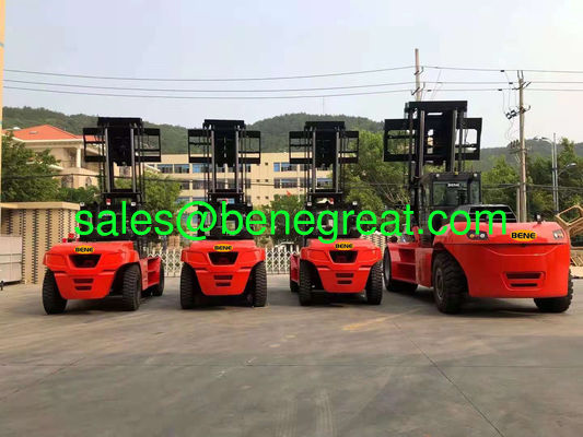 Chinese 16.0 ton to 18.0 ton heavy diesel forklift with Cumins engine 16 ton container forklift with cheap price supplier