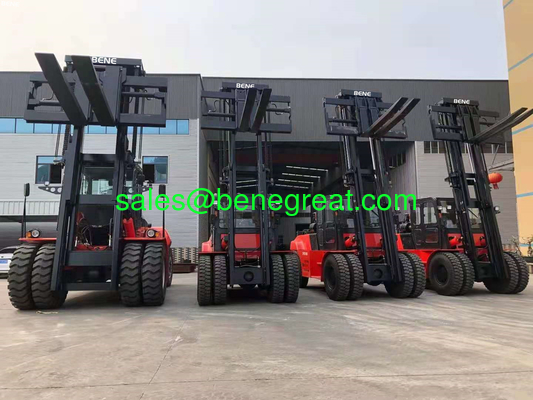 Chinese 16.0 ton to 18.0 ton heavy diesel forklift with Cummins engine 16 ton container forklift with cheap price supplier