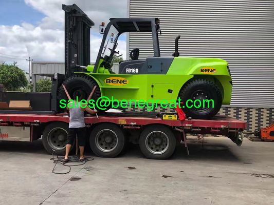 Chinese 12.0 ton to 16.0 ton heavy diesel forklift with Cummins engine 12 ton container forklift with cheap price supplier