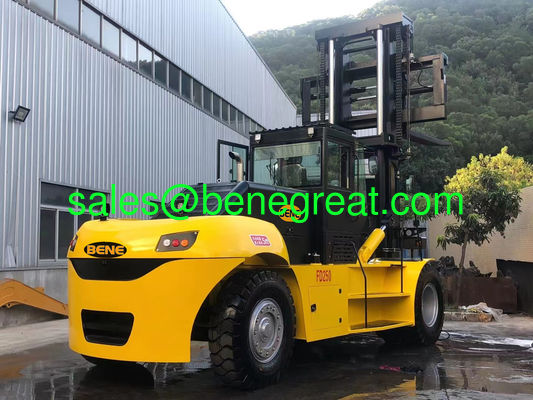 BENE 25 tons heavy diesel forklift factory 25 tons to 28 ton/30 tons container reach stacker with Cumins engine supplier