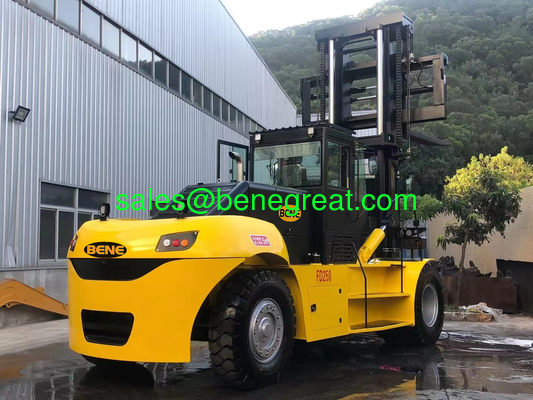 BENE 25 tons heavy diesel forklift factory 25 tons to 28 ton/30 tons container reach stacker with Cummins engine supplier