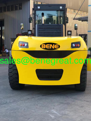 BENE 25 tons heavy diesel forklift factory 25 tons to 28 ton/30 tons container reach stacker with Cummins engine supplier