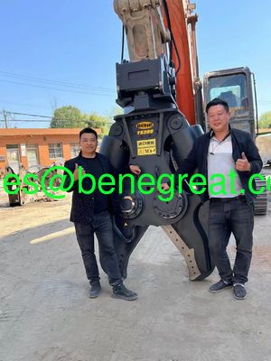 Excavator Hydraulic Shear for V0LV0 HITACHI excavators attachment car dismantler Dismantled supplier